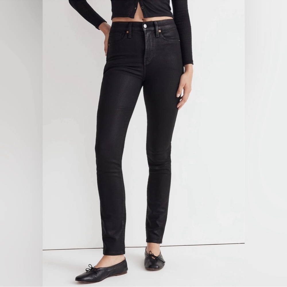 Madewell | Stovepipe Jeans | Black Wash | size 26